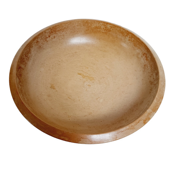 7 PC Wooden Salad Bowl Set Distressed Rustic Retro Wood Handmade Japan Vintage - Picture 11 of 16